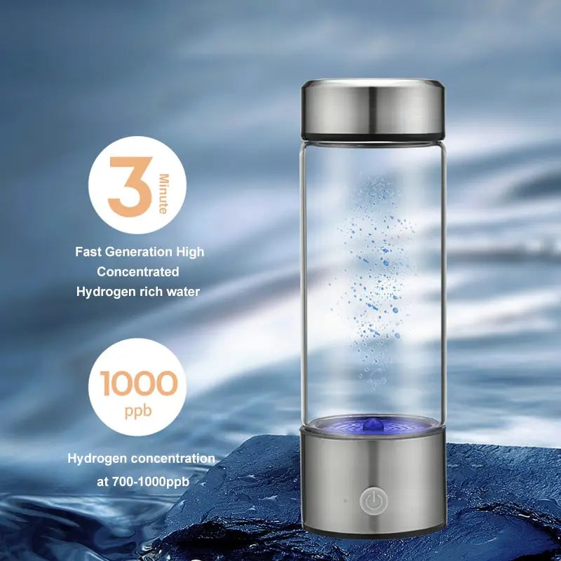 Smart AquaVital™ Hydrogen Water Bottle